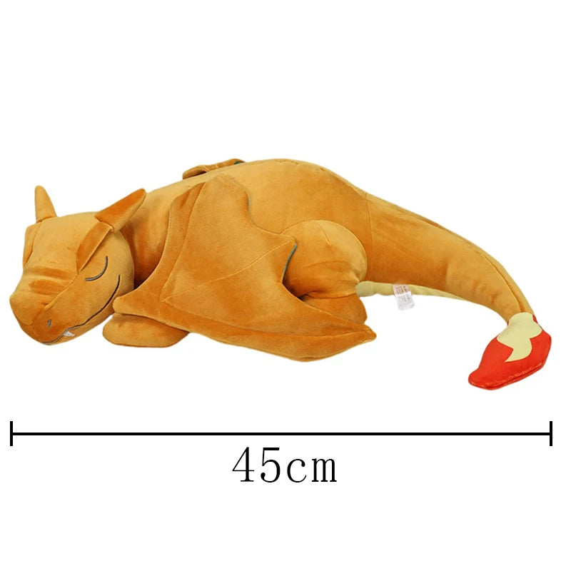 Soft Sleeping Charizard Plush Pokemon Toy Fire Breathing Dragon Stuffed Doll Pillow Gift