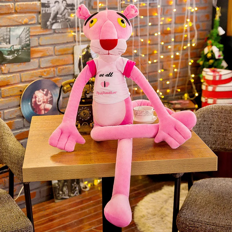 160cm Disney Giant Pink Plush Doll Toys Cute Cartoon Leopard Stuffed Animal Baby Toy Kid Soft Kawaii Stuffed Doll Christmas Gift
