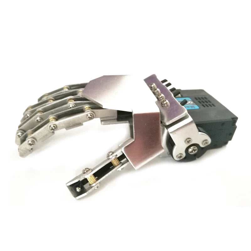 Mini Bionic Hand Humanoid Robot Arm Robot Hand Five Fingers Claw Talon For Metal Manipulator Arm Gripper Smart DIY Accessoriy