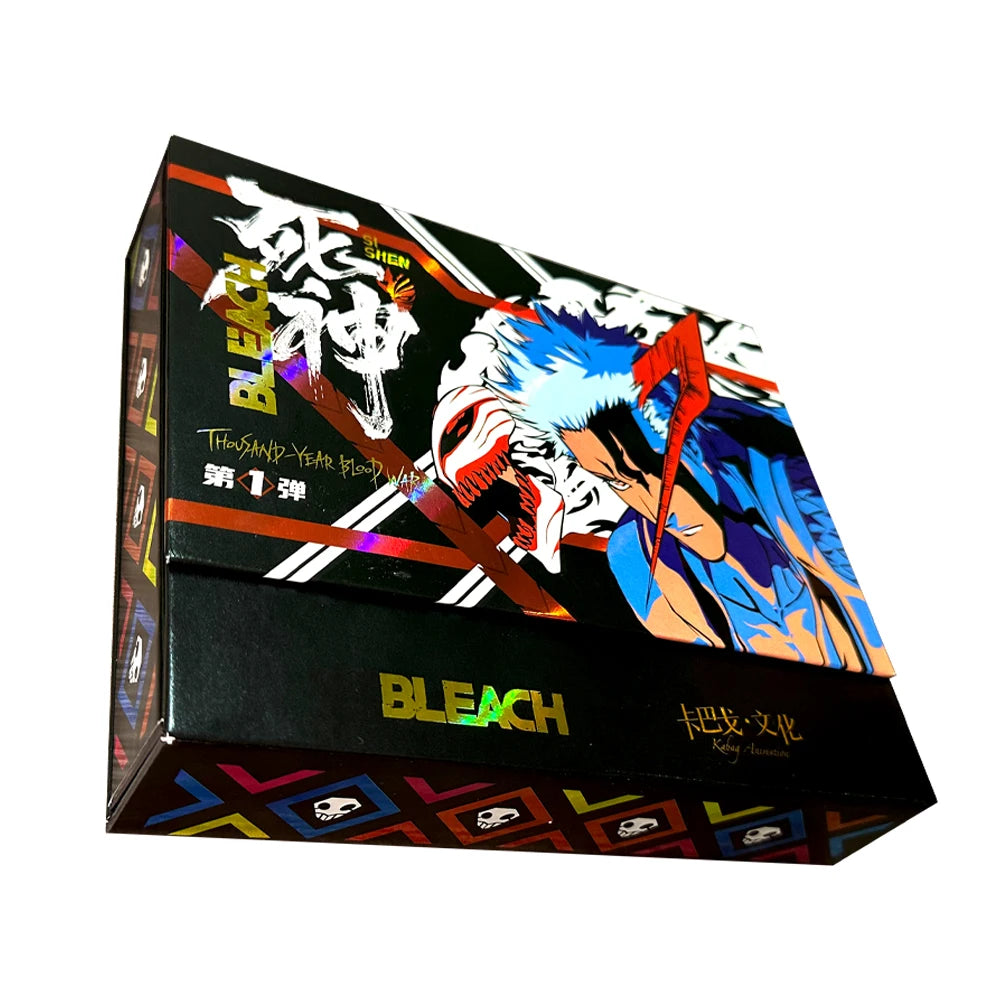 KABAG Japanese Anime Bleach Collection Cards Toys Gift for Kids Child TCG CCG Cartas Games Card Box Children Birthday Gift
