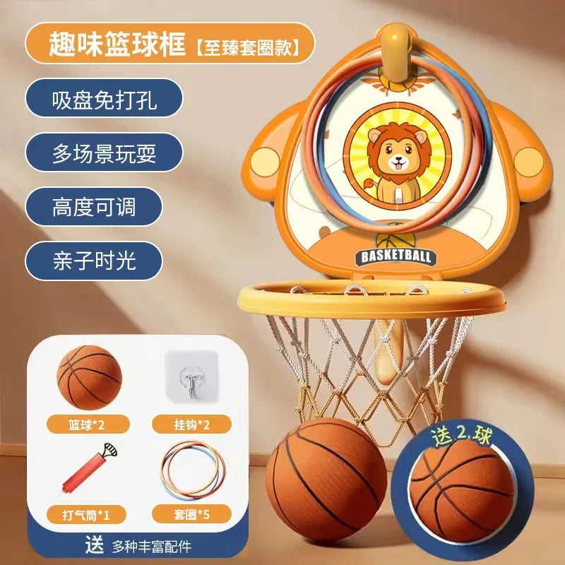 Mini Basketball Hoop Outdoor Indoor Sports Game for Children Inflatable Montessoria Throw Toys for Kids Boys