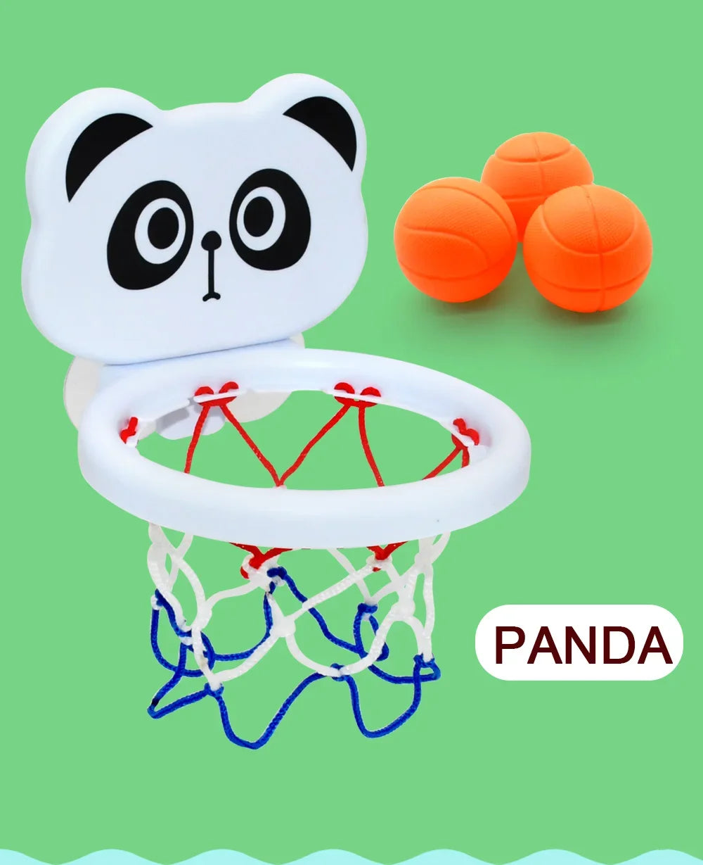 Baby mini shooting basket toy kids bathtub water play set basketball backboard with 3 balls funny shower bath toys for toddlers