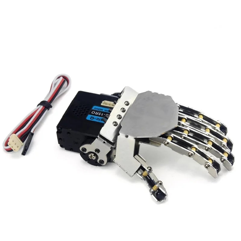 Mini Bionic Hand Humanoid Robot Arm Robot Hand Five Fingers Claw Talon For Metal Manipulator Arm Gripper Smart DIY Accessoriy