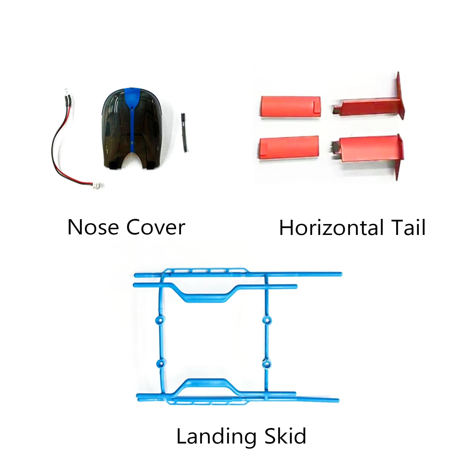 RC ERA Original Spare Parts for C123 EC135 Scale RC Helicopter Fuselage Body Shell Main Blade Grip ESC Servo Replacement