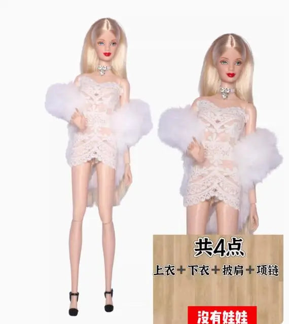 Designed styles Toy accessories gift dressess clothes for your BB FR 1/6 scale dolls BBIKG305