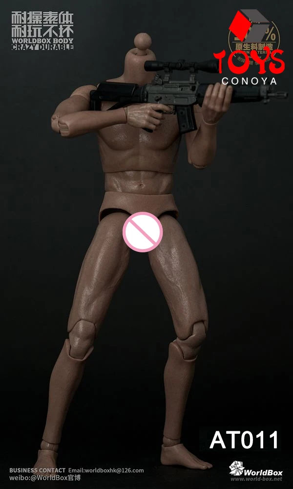 WorldBox 1/6 AT011 AT012 AT016 AT017 AT018 AT020 AT025 AT027 Male Muscle Joint Body 12