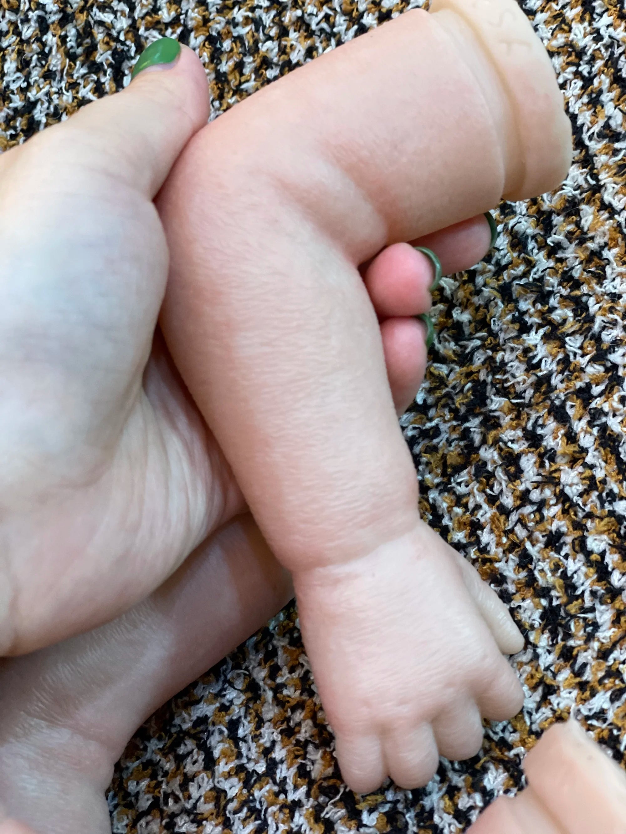20Inch Sleeping Bebé Reborn Doll Kits With Lifelike Skin Wrinkles Painted Realistic Newborn Baby Soft Vinyl Unfinshed Kit Toys