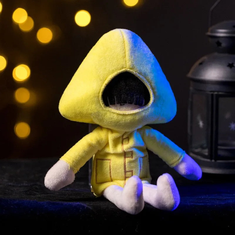 30cm Little Nightmares Plush Toy Hot Cartoon Figure Doll Adventure Game Stuffed Gift Toys for Girls Kids Fan Collection Plushies
