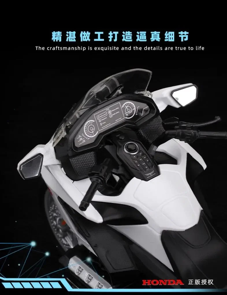 WELLY 1:12 2020 Honda Gold Wing Motorcycle Simulation Alloy Model Adult Collection Decoration Gifts Toys for Boys