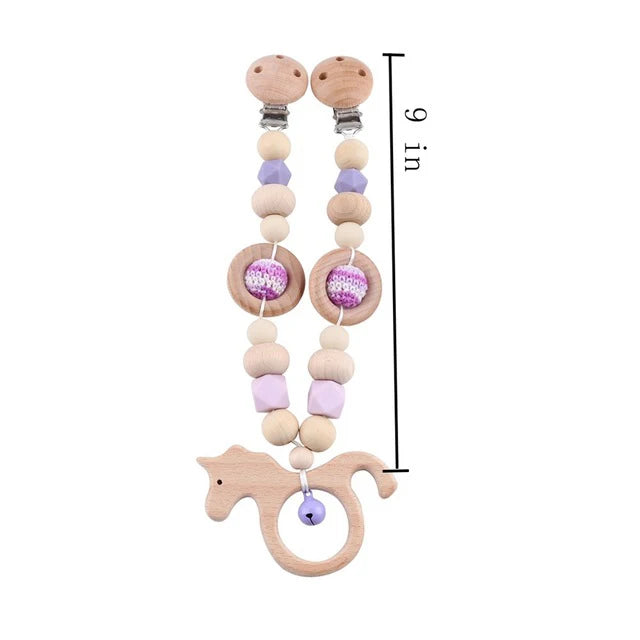 Baby Toy Pram Clip Pacifier Clip Chain Mobile Pram Personalize Name Rattle Stroller Toys Bed Bell Stroller Chain Baby Toy Clip