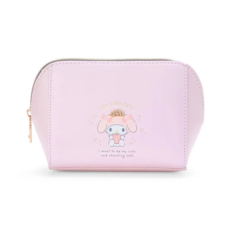 Sanrio Cartoon Diamond Sparkle Crown Collection Kitty Cat Kurumi Cinnamoroll Mymelody Kuromi Plush Anime Toys for Girl Gift