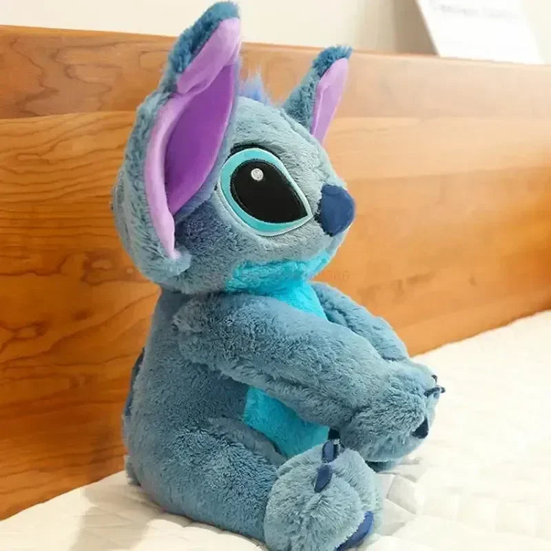 Stitch Disney Giant Size Lilo Plush Stuffed Doll Cartoon Kawaii Animal Couple Sleeping Pillow Softmaterial Toys Children Gifts