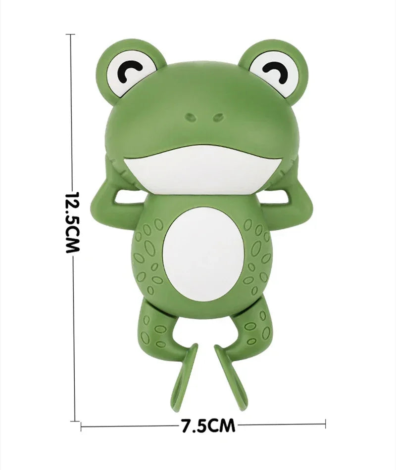 Bath Toys Kids Swimming Clockwork Dolls Play Water Baby Bathing Cute Funny Children Bathroom Shower Bathtub Animals Toy