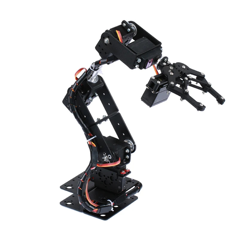 Robotic Arm Kit 6 DOF Programming Robot Arm DIY Kit for Arduino for Raspberry Pi Robot UNO/ESP32 Open Source Code and Tutorial