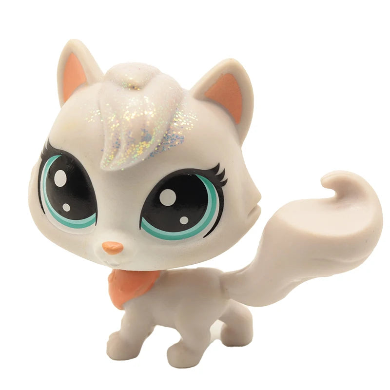 Buy 5 Get 2 Gifts 4-5 cm Loose Old Pet Shop Toys Cat Puppy Kitten Figure Mini Toy Figures Classic Little Pet Toys