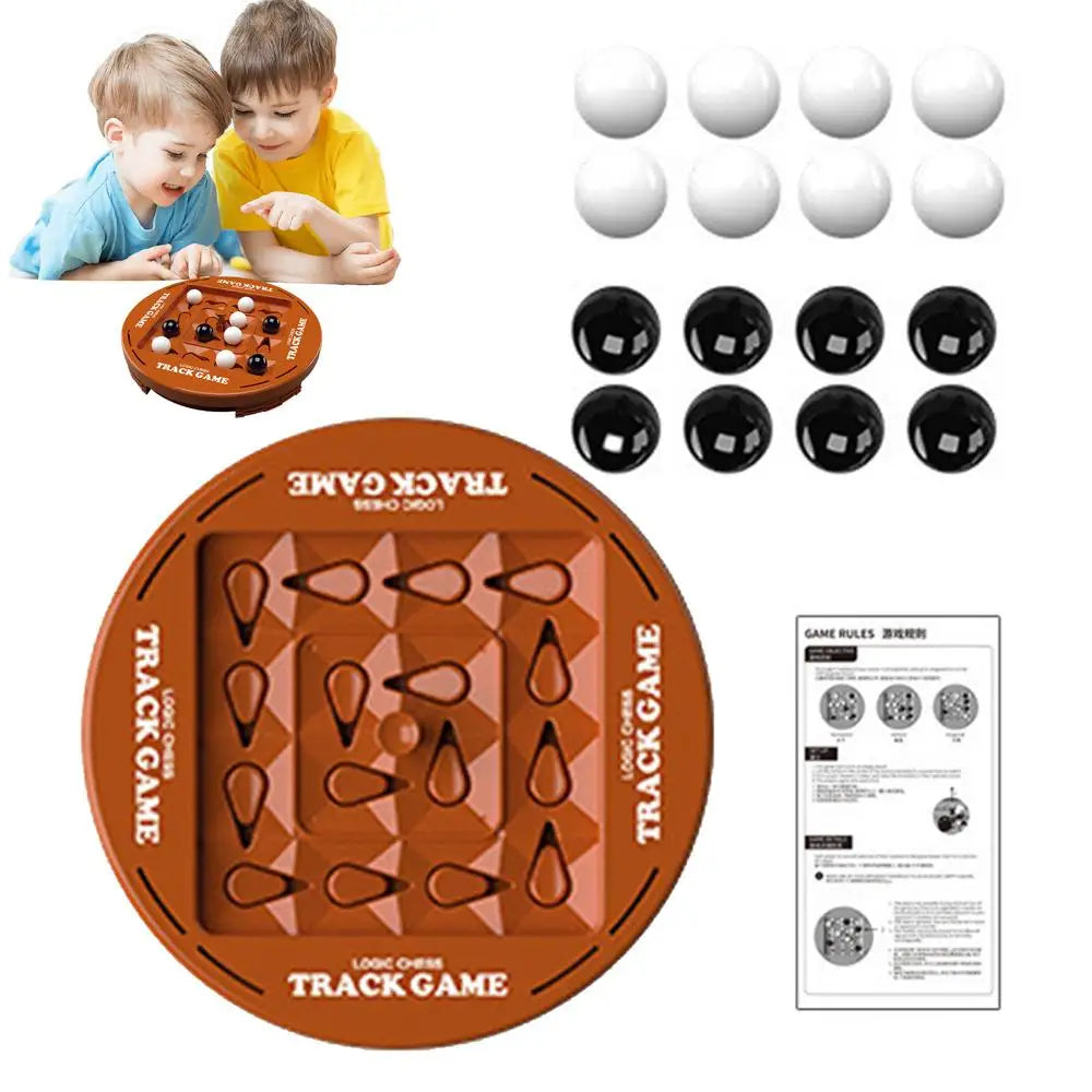 4 In A Row Game Educational Orbit Logic Board Game 2 Player Fast Strategy Game Track Logic Board For Fun Family Game Night