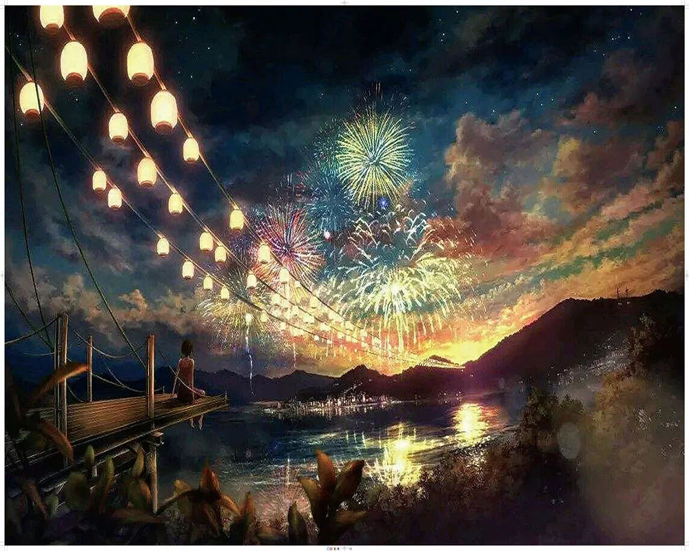 Adult Jigsaw Puzzle 1000 Pieces Puzzle Toys Landscape Animation Paper Puzzle Decorative Painting Exercise Brain Thinking