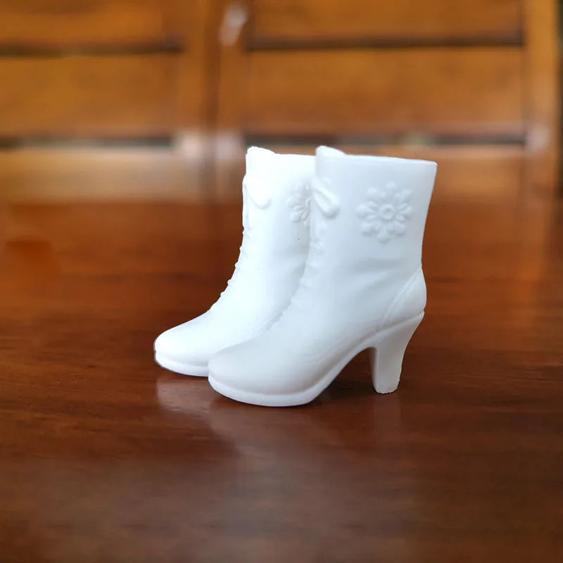 New Blyth Doll Sports Shoes, Fashion Middle High Heel Boots Shoes For blyth Barbies,Licca, Azone 1/6 Doll Accessories
