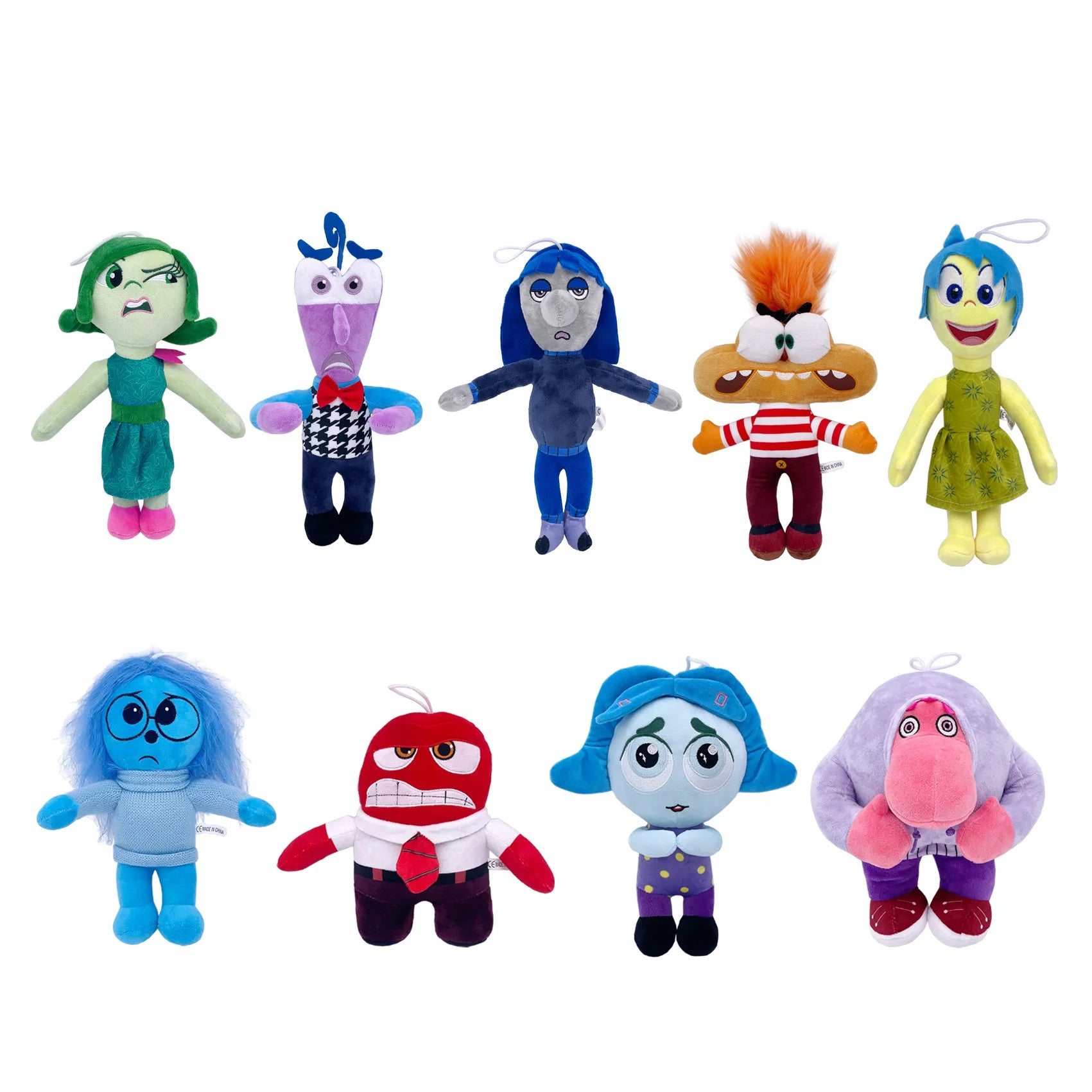 33style Inside Out 2 Plush Dolls Inside Out Plush Toy Cute Cartoon Plushie Doll Stuffed Anime Periphery Toys Kids Birthday Gifts