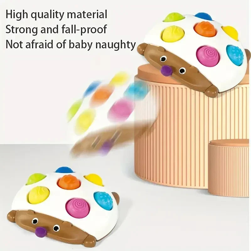 Hedgehog Press Soft Key Concentration Training Early Education Toys Hand-Eye Coordination Children's Educational Small Hedgehog