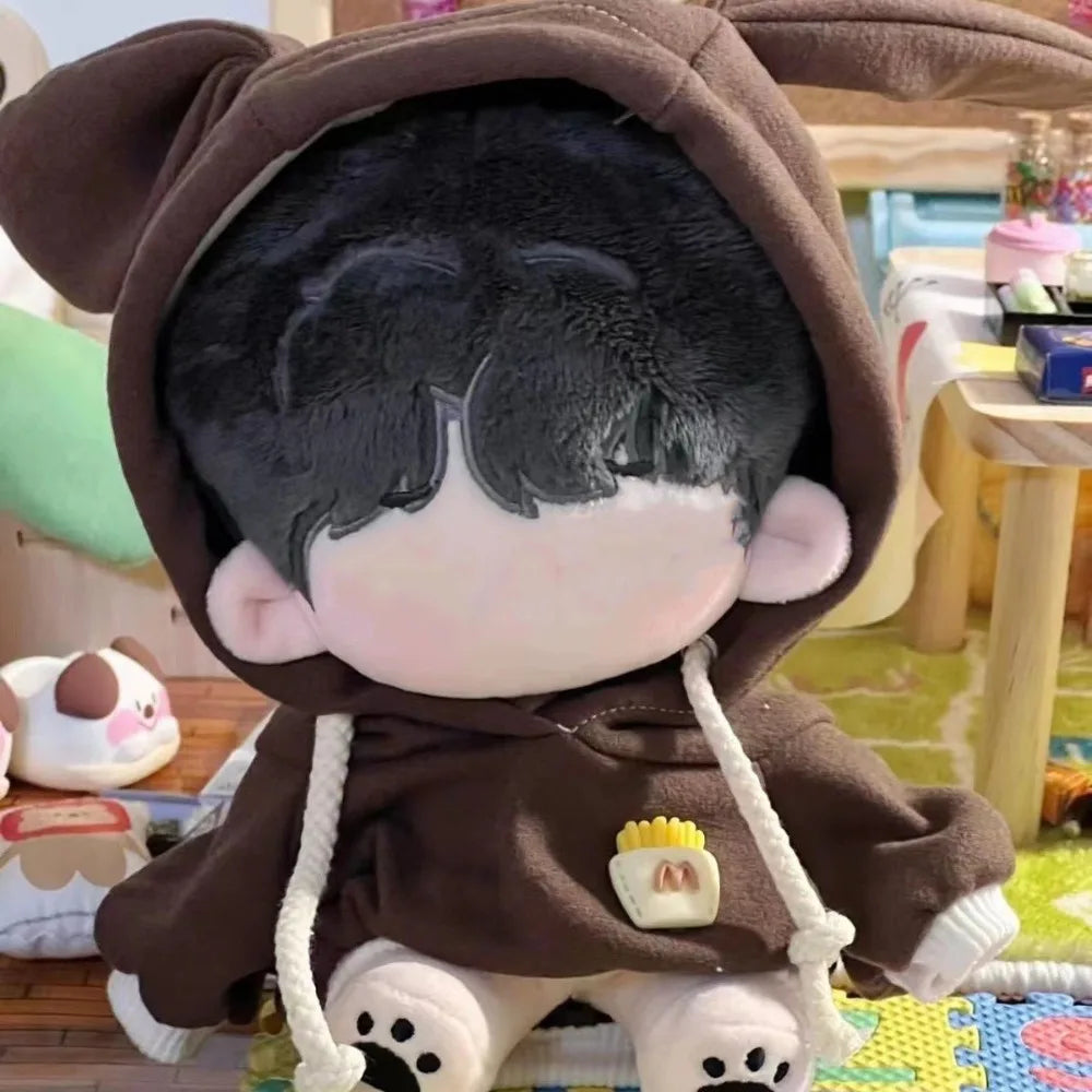 Cute Clothes Hoodies for 20cm Cotton Dolls Outfits Sweatshirt Cute Doll 20cm Clothes Hoodie Mini Mini Clothes Handmade Hoodies