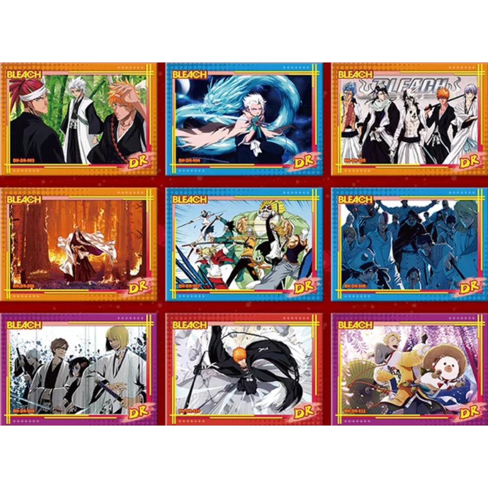 KABAG Japanese Anime Bleach Collection Cards Toys Gift for Kids Child TCG CCG Cartas Games Card Box Children Birthday Gift