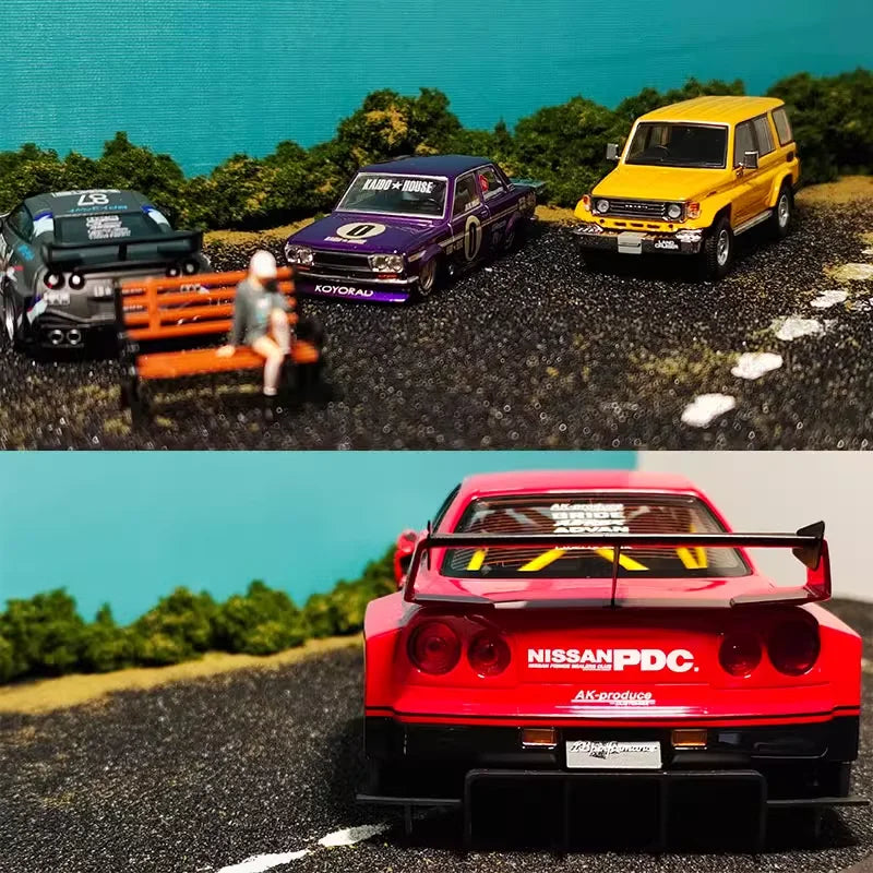 Black Model Interstate Road Tape with Back Adhesive Tar Country Road railway layout sand table materials Landscape Modeling