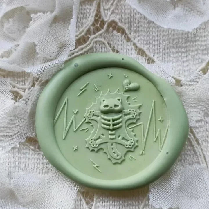 Fire Seal Seal Head Multi-Layer Special-Shaped 3d Relief Children'S Diy Toy Envelope Sealing Butterfly Fine Carved Copper Head