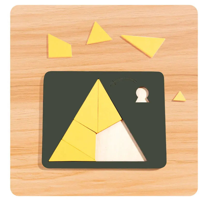 Kids Logical Thinking Training Wooden Puzzles Adult Burning Brain Challenge Activity Game Educational Toys For Autistic Children