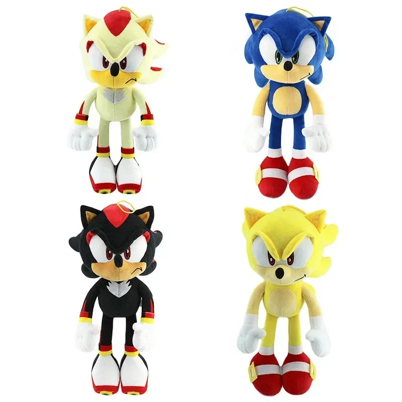 Sonic the Hedgehog Cartoon Sonic the Hedgehog Super Mouse Shadow Super Sony Shadow Grab Plush Game Toy New 33cm