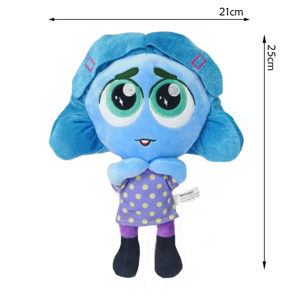33style Inside Out 2 Plush Dolls Inside Out Plush Toy Cute Cartoon Plushie Doll Stuffed Anime Periphery Toys Kids Birthday Gifts