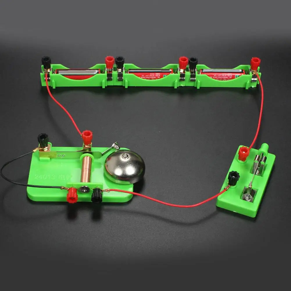 Electrical Trembler Bell Model Science Experiments Aids Developmental Kids Toy Kids Toy Magnetism Learning Kit Education Toy