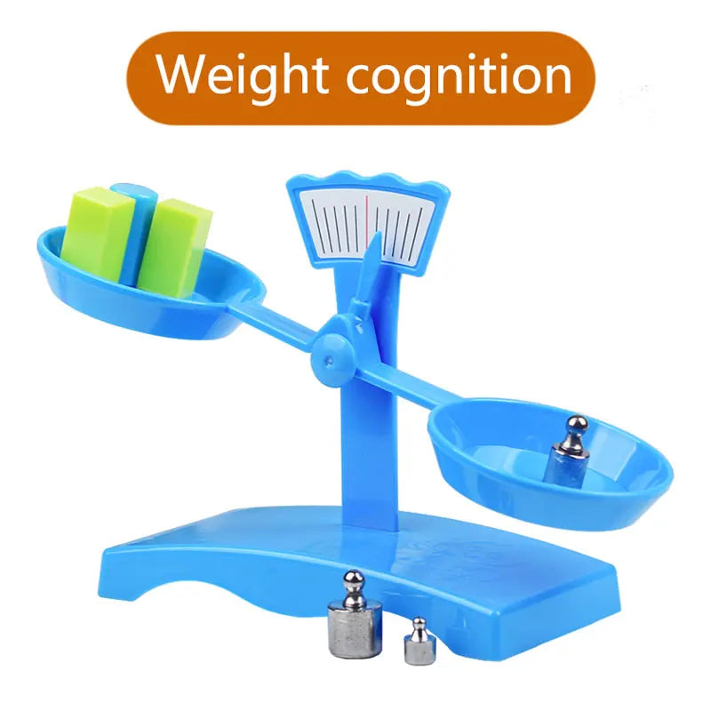 Children Scales Parish Teaching Aids Montessori Toys Math Set Weight Balance Perception Thinking Game Educational Learning Toys