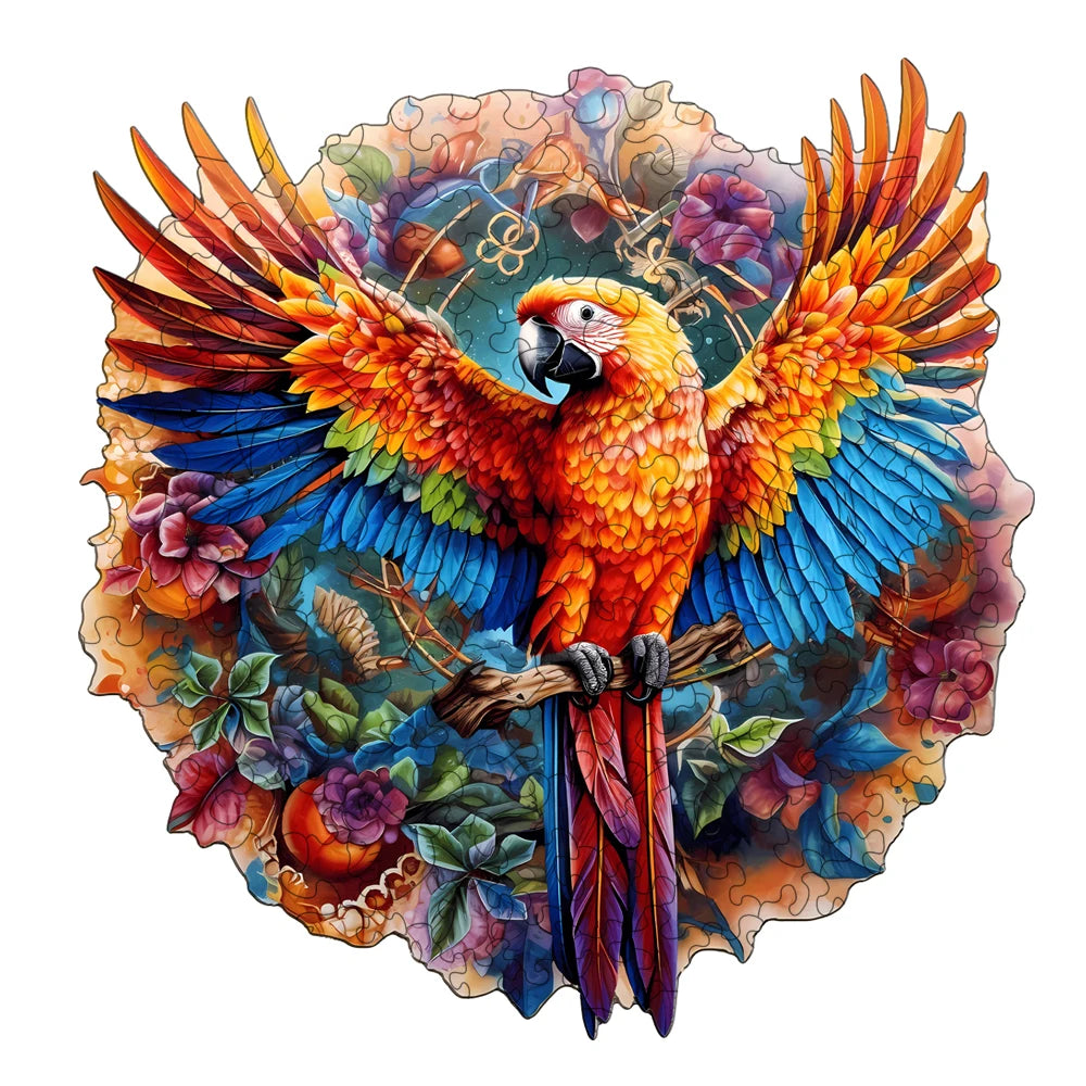 Wooden Puzzle Beautiful Hummingbird - Perfect Home Decoration and Holiday Gifts Creative Puzzle for Adults and Children