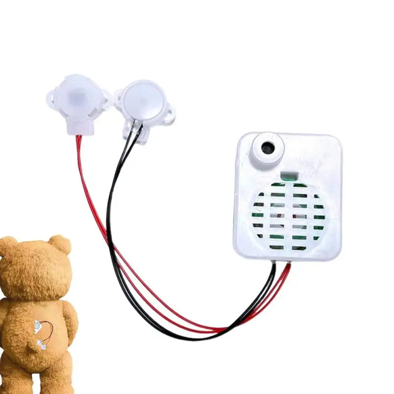 Plush Toy Voice Recorder Stuffed Animal Voice Box Recordable Sound Module Plush Dolls Voice Message Recorder Device