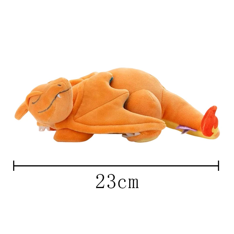 Soft Sleeping Charizard Plush Pokemon Toy Fire Breathing Dragon Stuffed Doll Pillow Gift