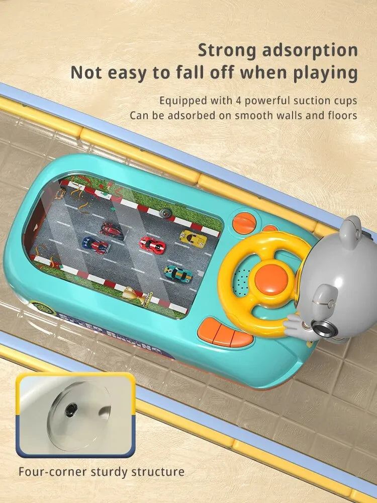 Children's Racing Challenge Adventure Game Machine Competitive Puzzle Simulation Driving Desktop Steering Wheel Toy