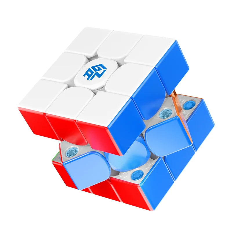 [CubeFun]Gan 356 ME UV Magnetic Speed cube Stickerless 356ME 3x3 speedcube 3x3x3 Professional Magic Cube Gan magnetic Toys