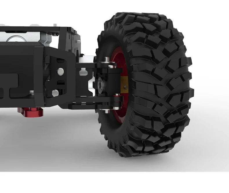 RC Ackerman Chassis with Motor Robot Car Supporting ROS System and Sport Camera for Raspberry For Arduino Robot Car DIY Kit