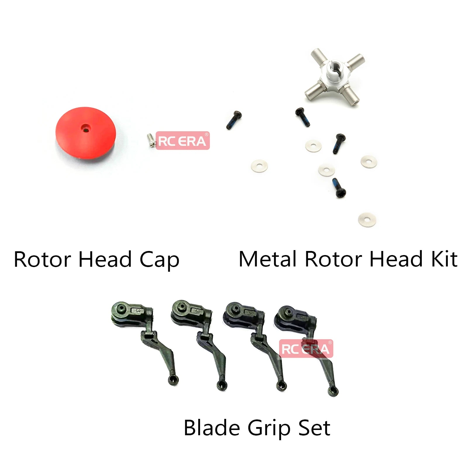 RC ERA Original Spare Parts for C123 EC135 Scale RC Helicopter Fuselage Body Shell Main Blade Grip ESC Servo Replacement