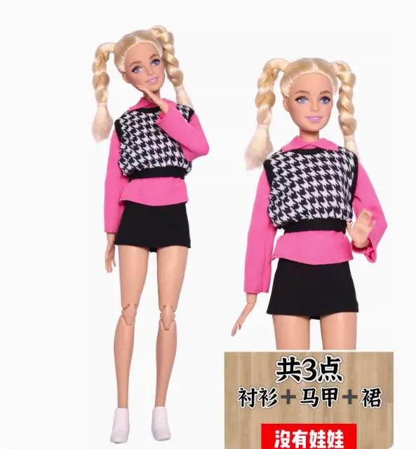 Designed styles Toy accessories gift dressess clothes for your BB FR 1/6 scale dolls BBIKG305