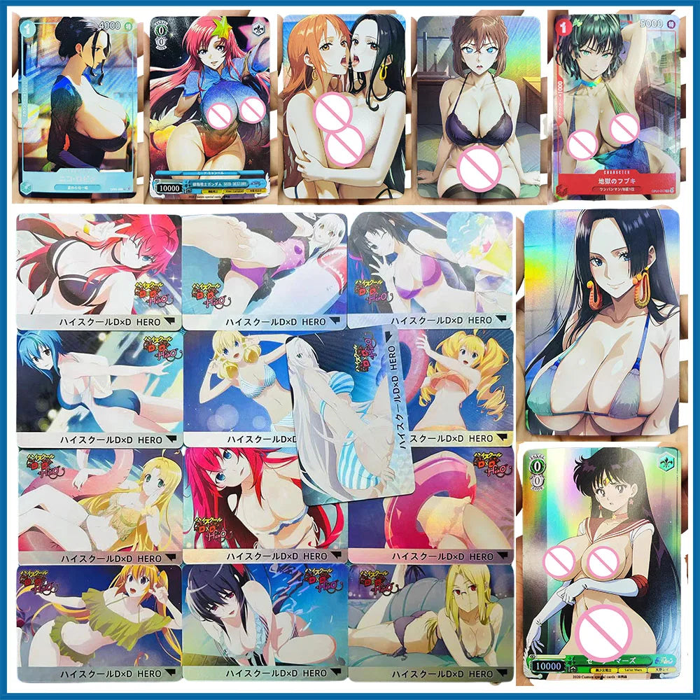 Anime Goddess Story DIY ACG High School DXD Asia Argento Ravel Phoenix Sexy Boy Games Toys Collectible Cards Christmas Birthday