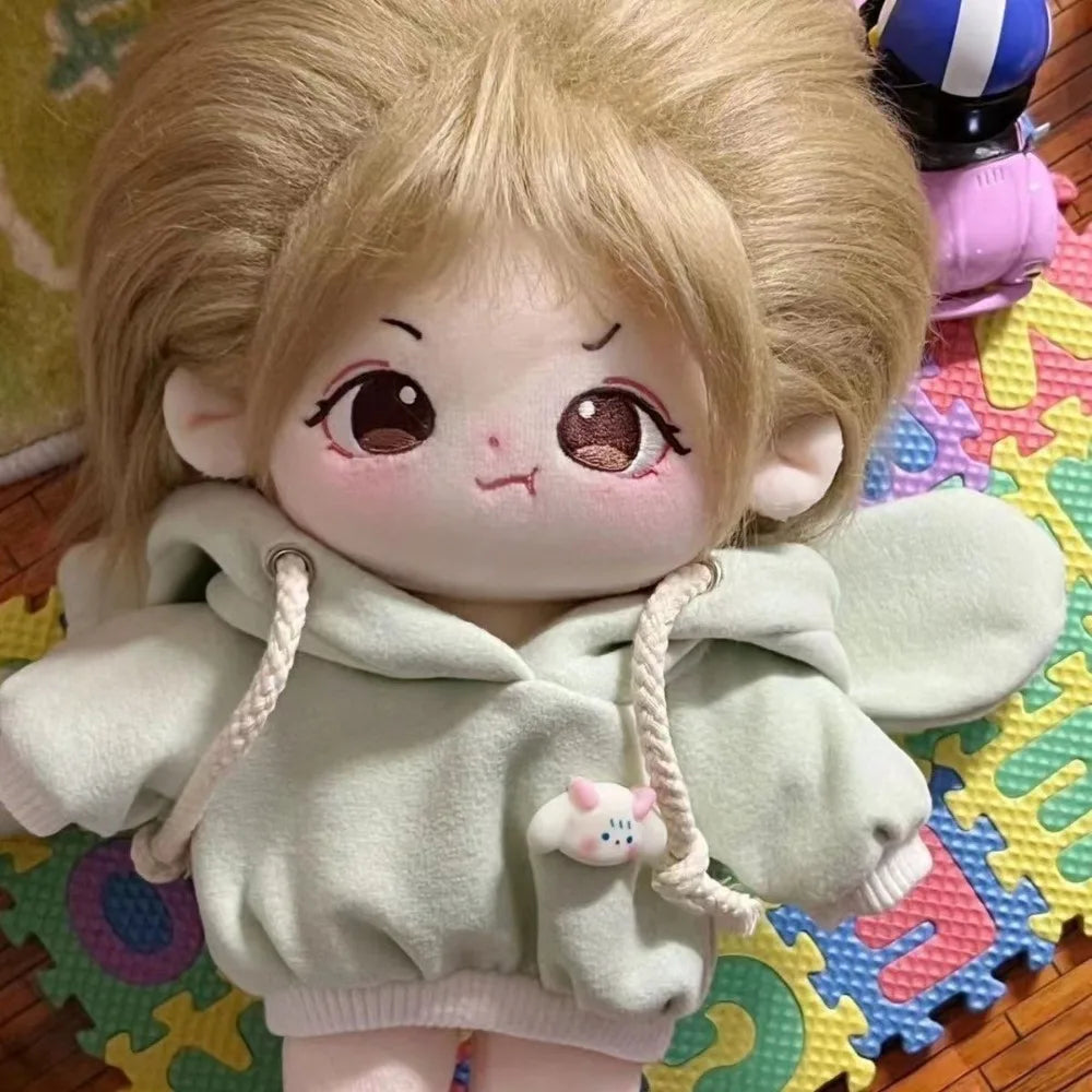Cute Clothes Hoodies for 20cm Cotton Dolls Outfits Sweatshirt Cute Doll 20cm Clothes Hoodie Mini Mini Clothes Handmade Hoodies