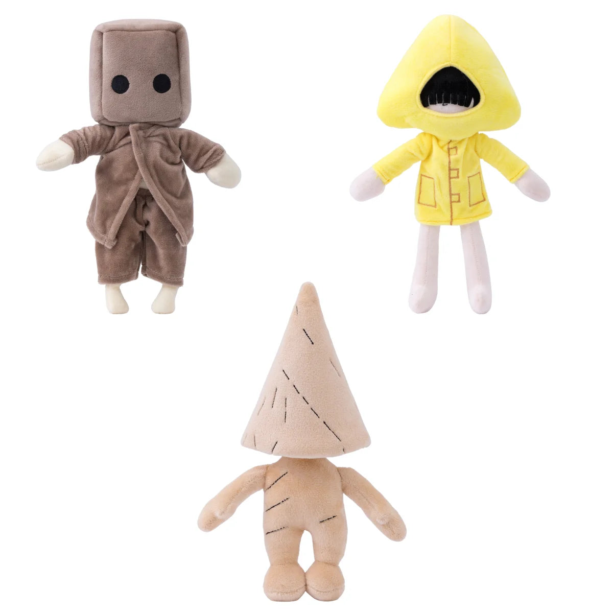 30cm Little Nightmares Plush Toy Hot Cartoon Figure Doll Adventure Game Stuffed Gift Toys for Girls Kids Fan Collection Plushies