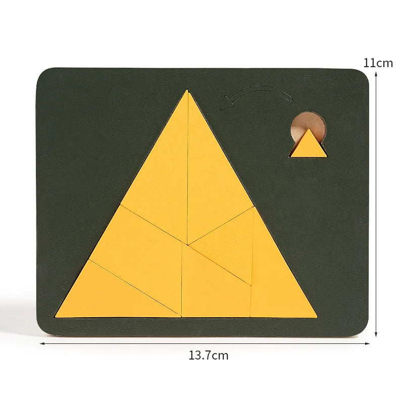 Kids Logical Thinking Training Wooden Puzzles Adult Burning Brain Challenge Activity Game Educational Toys For Autistic Children