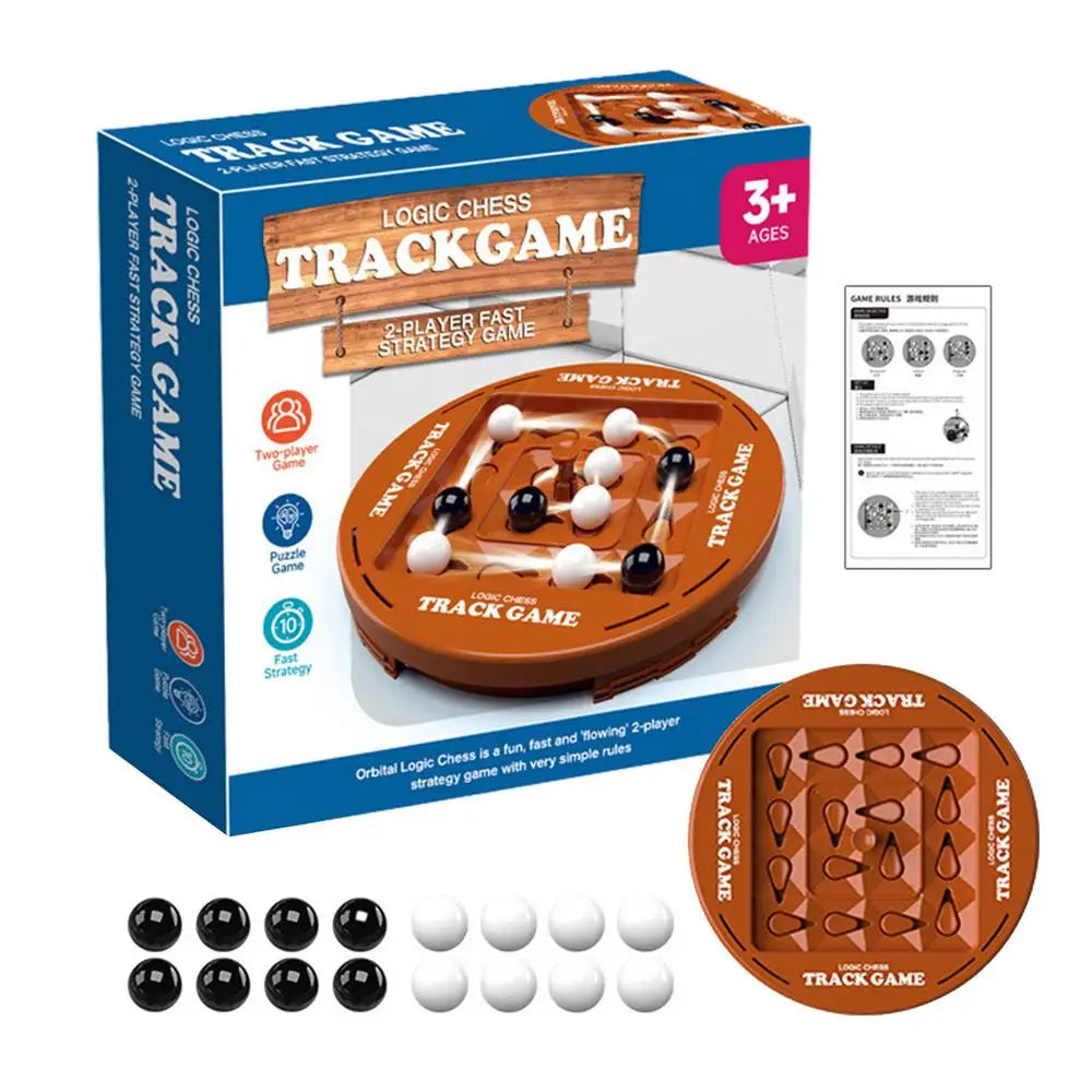 4 In A Row Game Educational Orbit Logic Board Game 2 Player Fast Strategy Game Track Logic Board For Fun Family Game Night