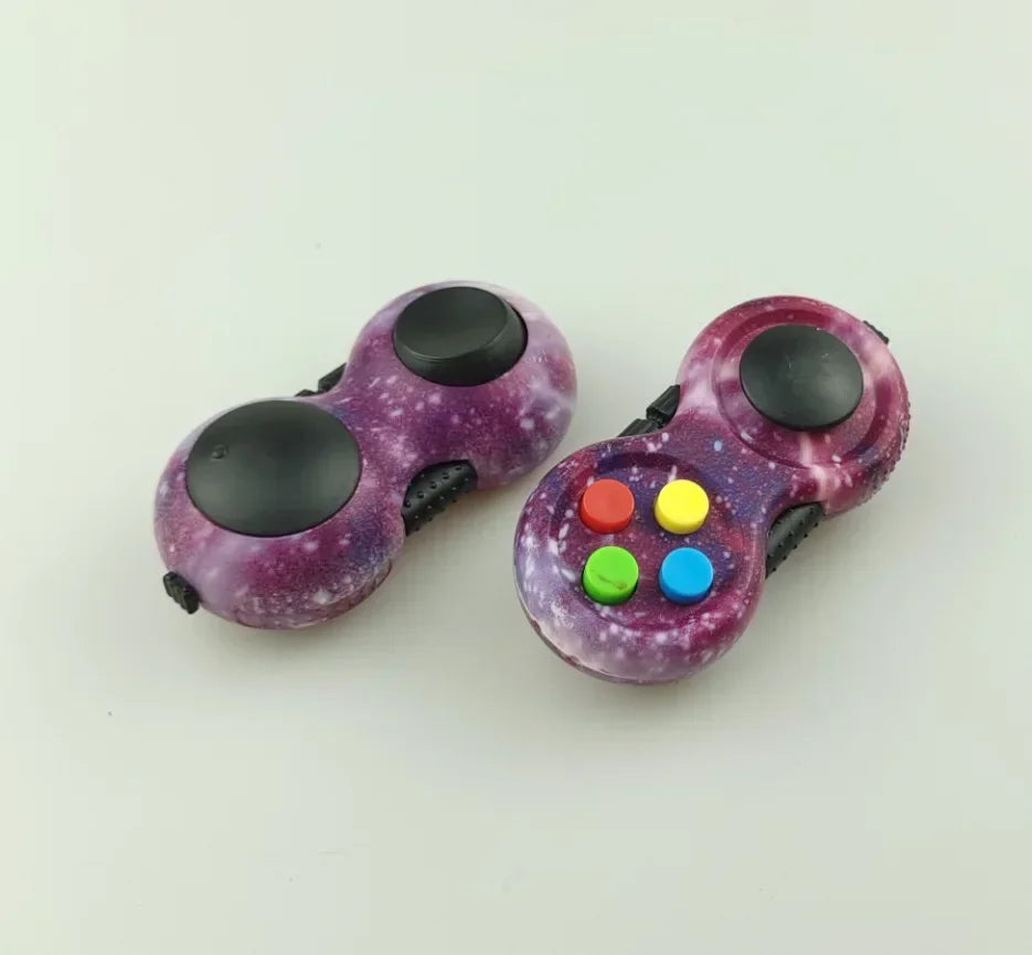 Antistress Toys Fidget Decompression Toy with 8 Functions Fidget Controller Stress Reducer Toy Relieves Stress and Anxiety Toys
