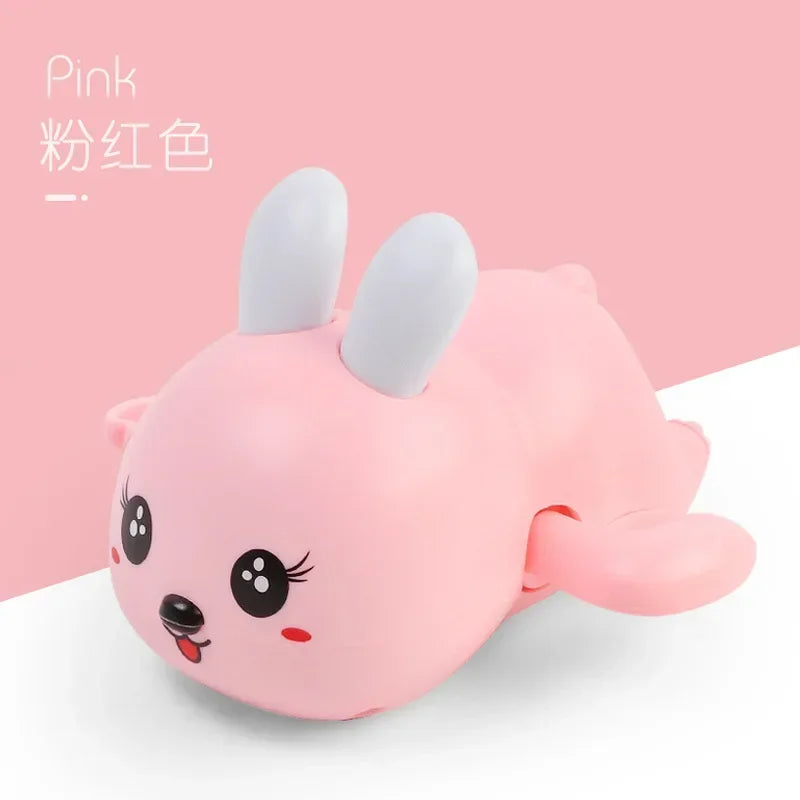Bath Toys Kids Swimming Clockwork Dolls Play Water Baby Bathing Cute Funny Children Bathroom Shower Bathtub Animals Toy