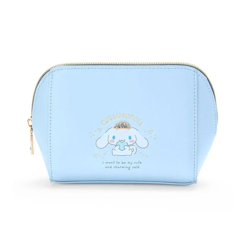 Sanrio Cartoon Diamond Sparkle Crown Collection Kitty Cat Kurumi Cinnamoroll Mymelody Kuromi Plush Anime Toys for Girl Gift