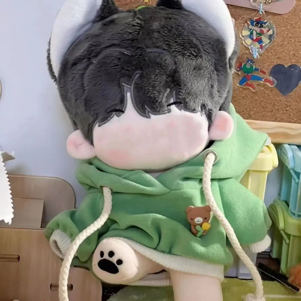 Cute Clothes Hoodies for 20cm Cotton Dolls Outfits Sweatshirt Cute Doll 20cm Clothes Hoodie Mini Mini Clothes Handmade Hoodies